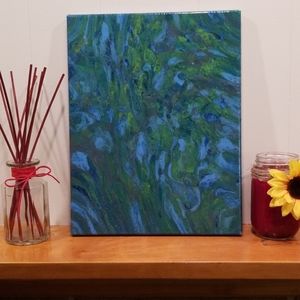 11"x14" Handmade paint pour